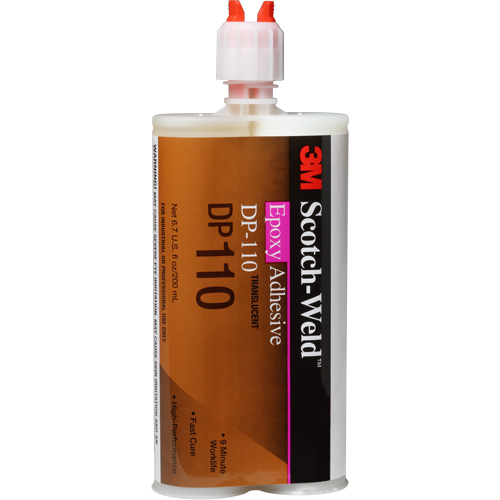 Scotch-Weld Adhesive, 200 ml, Cartridge, Two-Part, Translucent OSI Industrial Sales