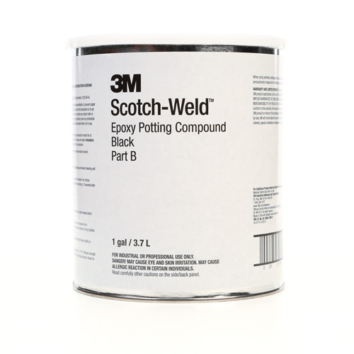 Mat&eacute;riau d'enrobement Scotch-Weld, 1 gal., Seau, Deux composants, Noir OSI Industrial Sales