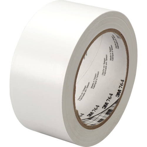 764 General-Purpose Vinyl Tape, 25.4 mm (1") W x 32.9 m (108') L, 5 mils, White OSI Industrial Sales