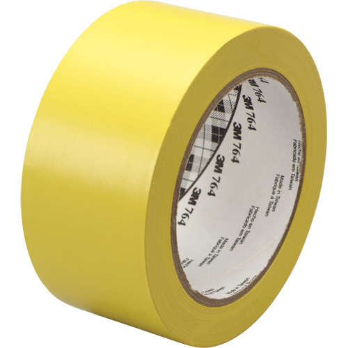 764 General-Purpose Vinyl Tape, 1245 mm (49") W x 32.9 m (108') L, 5 mils, Yellow OSI Industrial Sales