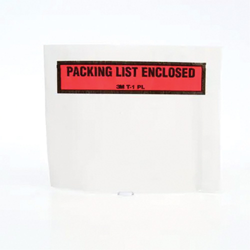 Packing List Envelope, 5-1/2" L x 4-1/2" W, Endloading Style OSI Industrial Sales