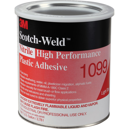 Adh&eacute;sif de plastique, 1 gal., Canette, Lavande OSI Industrial Sales