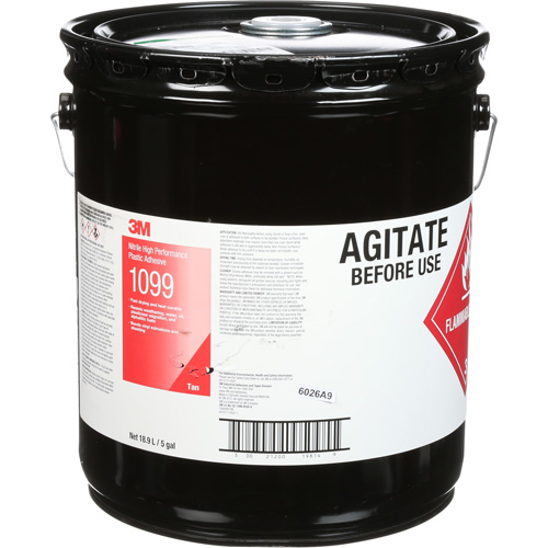 Adh&eacute;sif haute performance &agrave; base de nitrile Scotch-Weld, 5 gal., Seau, Jaune OSI Industrial Sales