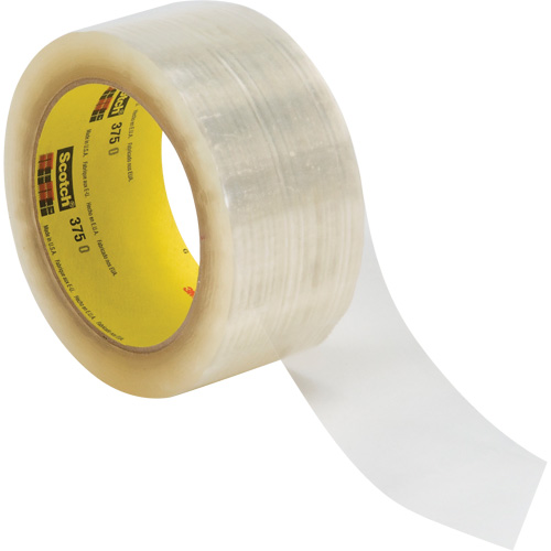 Ruban d'emballage Scotch 375, Adh&eacute;sif Thermofusible, 3,1 mils, 48 mm (1-22/25") x 1500 m (4921') OSI Industrial Sales