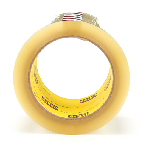 Ruban pour sceller les boîtes Scotch 375, Adh&eacute;sif Thermofusible, 3,1 mils, 72 mm (3") x 50 m (164') OSI Industrial Sales