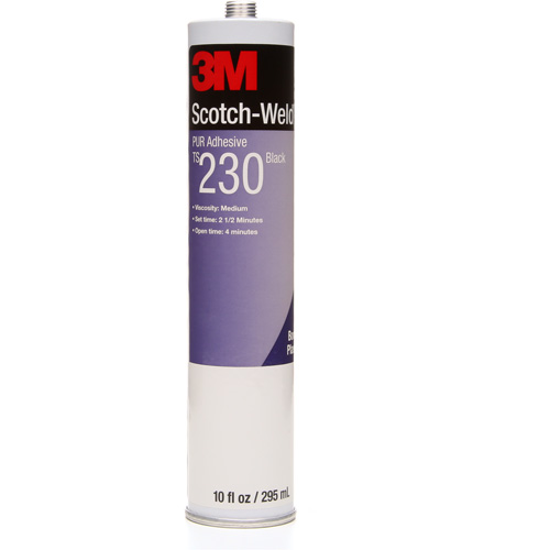 Adh&eacute;sif PUR Scotch-Weld, 10 oz, Cartouche, Noir OSI Industrial Sales