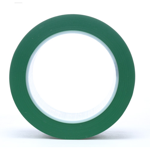 Ruban en vinyle 471, 50,8 mm (2") la x 32,9 m (108') lo, 5,2 mils, Vert OSI Industrial Sales