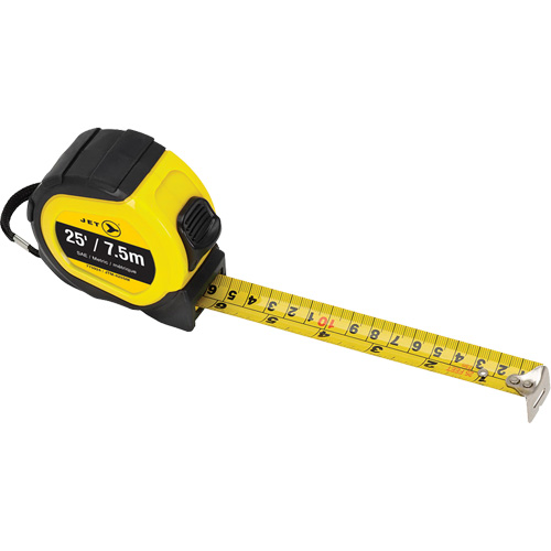 JTM-425SM Tape Measure, 25', Imperial & Metric Graduations OSI Industrial Sales