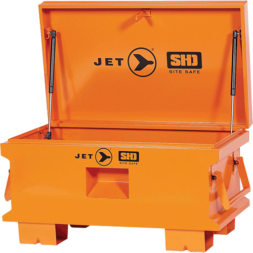 JSB-3219 Super Heavy-Duty Jobsite Tool Storage Box, 32-1/8" x 19" x 17-1/2", Steel, Orange OSI Industrial Sales