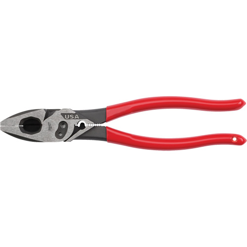 Lineman's Dipped Grip Pliers with Crimper & Bolt Cutter OSI Industrial Sales