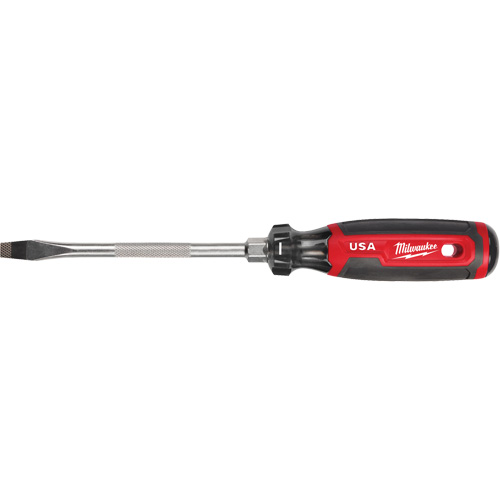 Tournevis &agrave; fente, Tige de 5/16", Ronde, 279 mm lo, Prise en Coussin&eacute;e OSI Industrial Sales