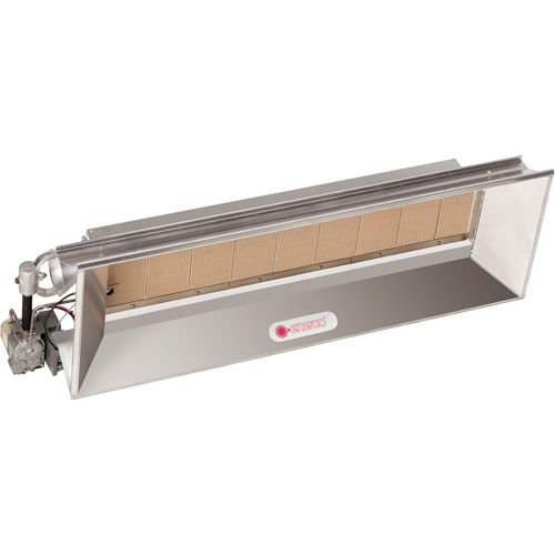 8000 Series Heater, Radiant Heat, Natural Gas, 60000 BTU/H OSI Industrial Sales