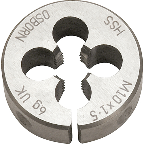 Fili&egrave;re ronde segment&eacute;e, Filet de M10 X 1,5, Acier rapide OSI Industrial Sales