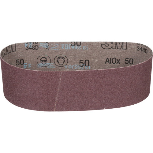 Cloth Belt 241D, 3" W X 24" L, Aluminum Oxide, 50 Grit OSI Industrial Sales