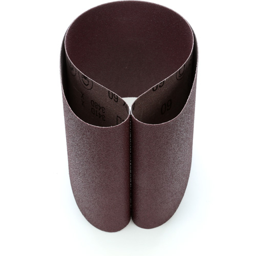Courroie en textile 241D, 6" la x 48" lo, Oxyde d'aluminium, Grain 60 OSI Industrial Sales