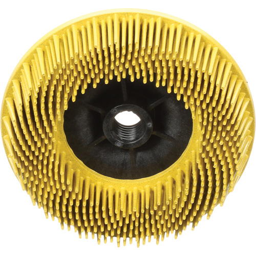 Disques radiaux bristle pour meuleuses angulaires Scotch-Brite, C&eacute;ramique, Grain 80, 4-1/2" dia. OSI Industrial Sales