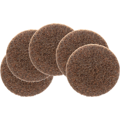 Scotch-Brite Roloc Surface Conditioning Disc, 2" Dia., Coarse Grit, Aluminum Oxide OSI Industrial Sales