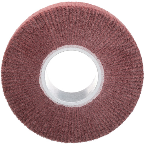 Scotch-Brite Finishing Flap Brush, Aluminum Oxide, Fine Grit, 8" x 2" x 3" OSI Industrial Sales