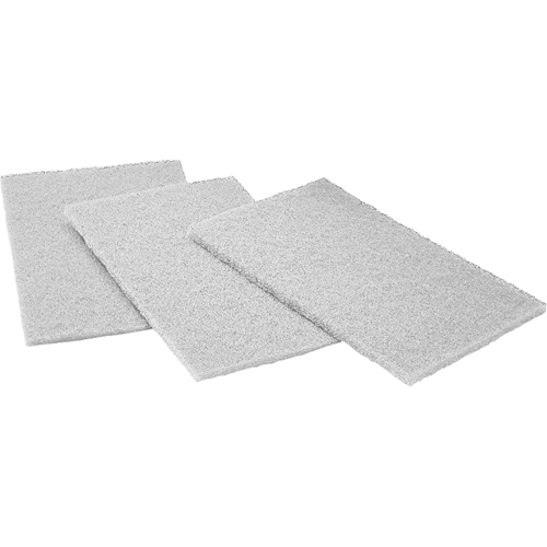 Tampons de nettoyage manuel Scotch-Brite No 7445, C&eacute;ramique, 6" x 9", Grain Nettoyage OSI Industrial Sales