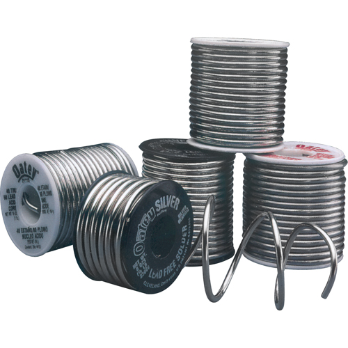40/60 General Purpose Solder, Lead-Based, 40% Tin 60% Lead, Acid Core, 0.125" Dia. OSI Industrial Sales