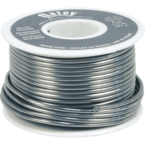 60/40 Solder, Lead-Based, 60% Tin 40% Lead, Rosin Core, 0.063" Dia. OSI Industrial Sales