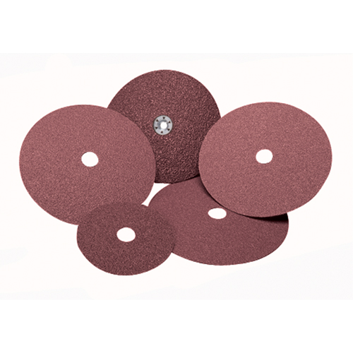 Disques en fibre pour le m&eacute;tal F240, Oxyde d'aluminium, 50, 4-1/2" Dia x 7/8" Arbre OSI Industrial Sales