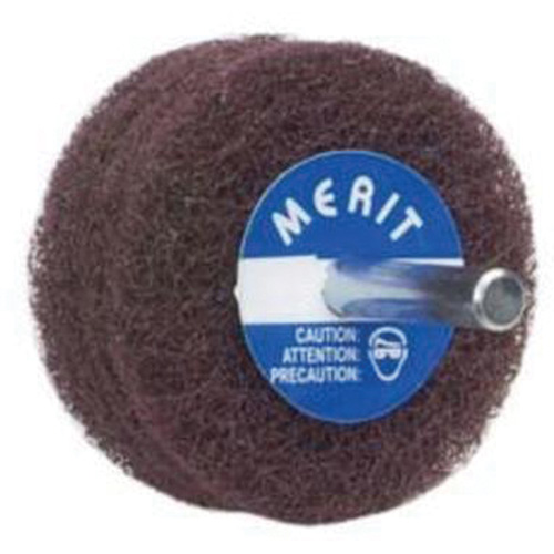 Abrasotex Non-Woven Disc Wheel, 4" Dia., Fine Grit, Aluminum Oxide OSI Industrial Sales