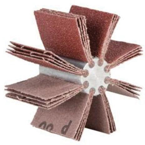 Plain Flap B-820 Bore Polisher, Aluminum Oxide, 80 Grit, 4-3/4" x 1-1/2" OSI Industrial Sales