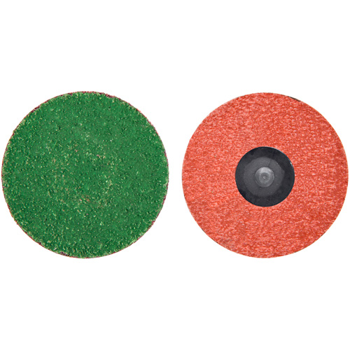Disque de toile &agrave; changement rapide Zirc Plus, 3" dia., Grain 120, Alumine de zirconium OSI Industrial Sales