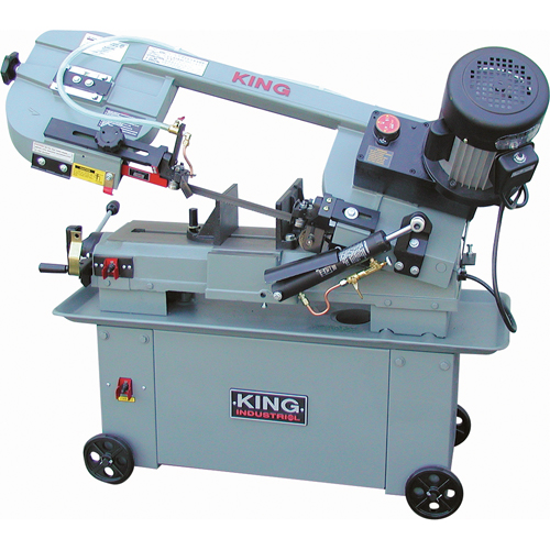 Metal Cutting Band Saws With Geardrive, Horizontal/Vertical, Round 7" and 7" x 12" Rectangular Cutting Capacity OSI Industrial Sales