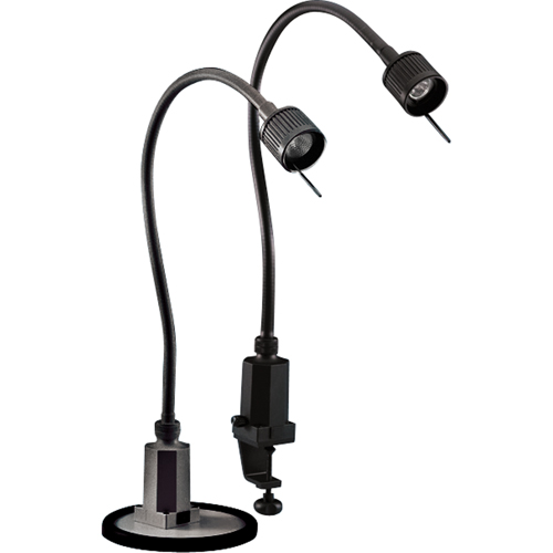 Lampes de travail halog&egrave;nes Sunnex, 20 W, Col 20", Noir OSI Industrial Sales