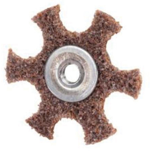 Abrasotex Surface Preparation Star, 2" Dia., Coarse Grit, Aluminum Oxide OSI Industrial Sales