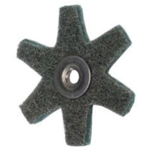 Abrasotex Surface Preparation Star, 2" Dia., Very Fine Grit, Aluminum Oxide OSI Industrial Sales