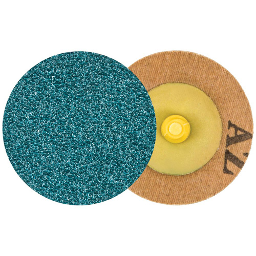 TWIST TOPCUT Sanding Disc, 2" Dia., 50 Grit, Zirconium OSI Industrial Sales