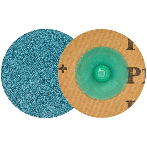 TWIST TOPCUT Sanding Disc, 2" Dia., 120 Grit, Zirconium OSI Industrial Sales