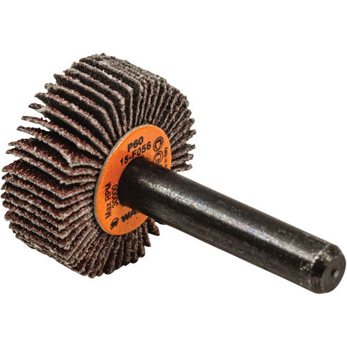 Flap Wheels - Coolcut Flap Wheels, Aluminum Oxide, 60 Grit, 1" x 3/8" x 1/4" OSI Industrial Sales