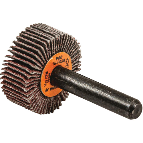 Disques &agrave; lamelles - Meules &agrave; lamelles Coolcut, Oxyde d'aluminium, Grain 80, 1" x 3/8" x 1/4" OSI Industrial Sales