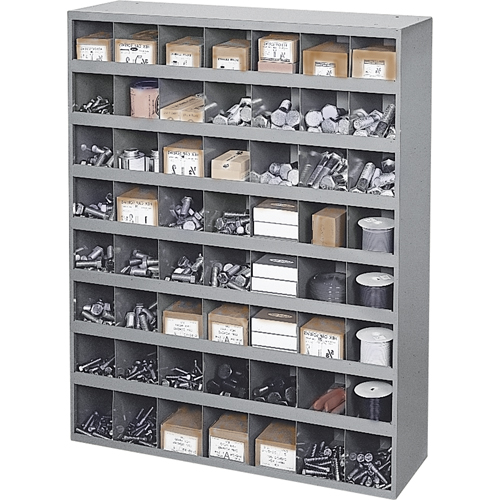 Armoires pour bacs de rangement en acier, 33-3/4" la x 12" p x 42" h, Gris OSI Industrial Sales