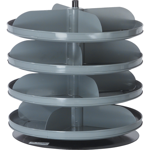 Modules de stockage Rotabin, 60 lb Capacit&eacute; par niveau, 6 Niveau(x), 26-1/8" ha x 17" dia OSI Industrial Sales