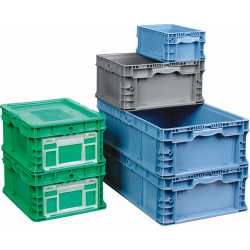 Syst&egrave;me de contenants d'exp&eacute;dition 4845 de Stakpak Plus - Porte-&eacute;tiquettes OSI Industrial Sales