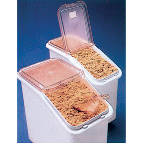 Mobile Ingredient Bins with Sliding Lid, 3.5 cu. ft. Capacity, 28" H x 15-1/2" W x 29-1/2" D OSI Industrial Sales