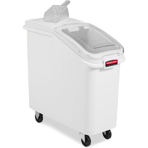 Mobile Ingredient Bins with Sliding Lid, 2.75 cu. ft. Capacity, 28" H x 13-13/100" W x 29-1/4" D OSI Industrial Sales
