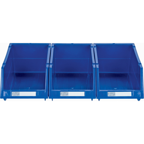 Bac empilable & &agrave; suspendre, 4-13/16" la, 3-3/16" h x 7-1/8" p, Bleu OSI Industrial Sales