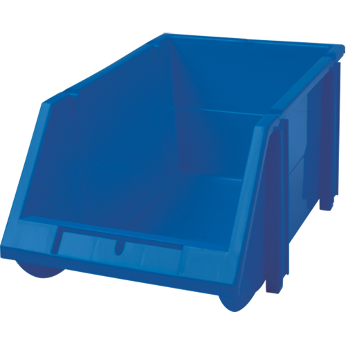 Bac empilable & &agrave; suspendre, 5-7/8" la, 4-11/16" h x 9-13/16" p, Bleu OSI Industrial Sales