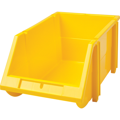 Bac empilable & &agrave; suspendre, 5-7/8" la, 4-11/16" h x 9-13/16" p, Jaune OSI Industrial Sales