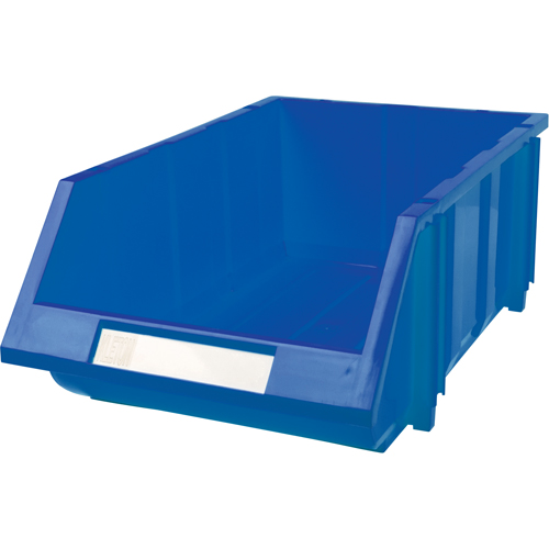 Bac empilable & &agrave; suspendre, 11-13/16" la, 7" h x 17-11/16" p, Bleu OSI Industrial Sales
