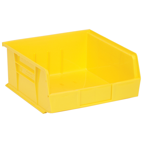 Ultra Stack & Hang Bin, 11" W x 5" H x 10-7/8" D, Yellow OSI Industrial Sales