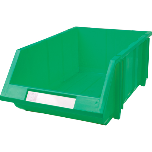 Bac empilable & &agrave; suspendre, 11-13/16" la, 7" h x 17-11/16" p, Vert OSI Industrial Sales