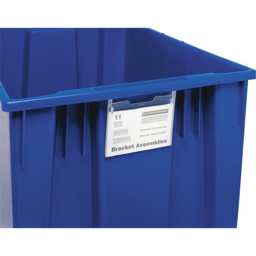 Label Holder for Stack & Nest Tote OSI Industrial Sales