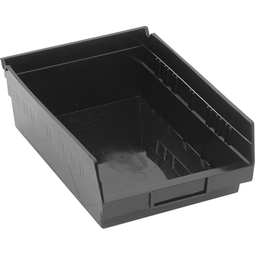 Bacs pour tablette, 8-3/8" la x 4" H x 11-5/8" p, Noir, Capacit&eacute; 30 lb OSI Industrial Sales